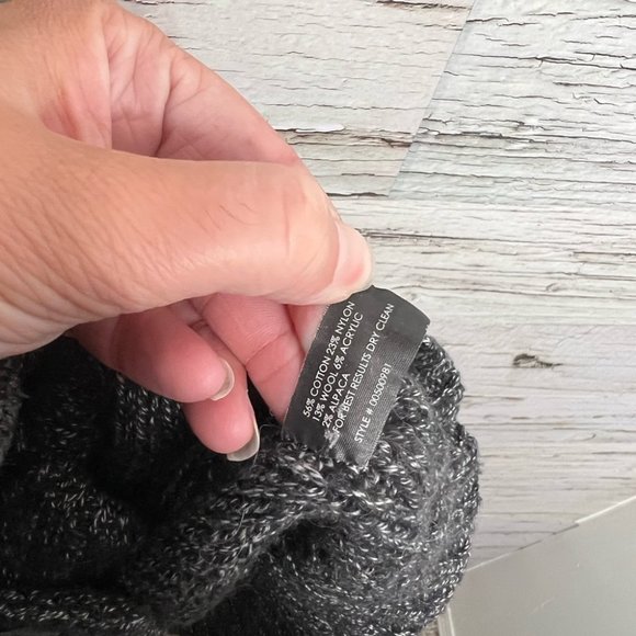 Club Monaco sweater vest oversized gray size xs wool blend - Picture 5 of 8